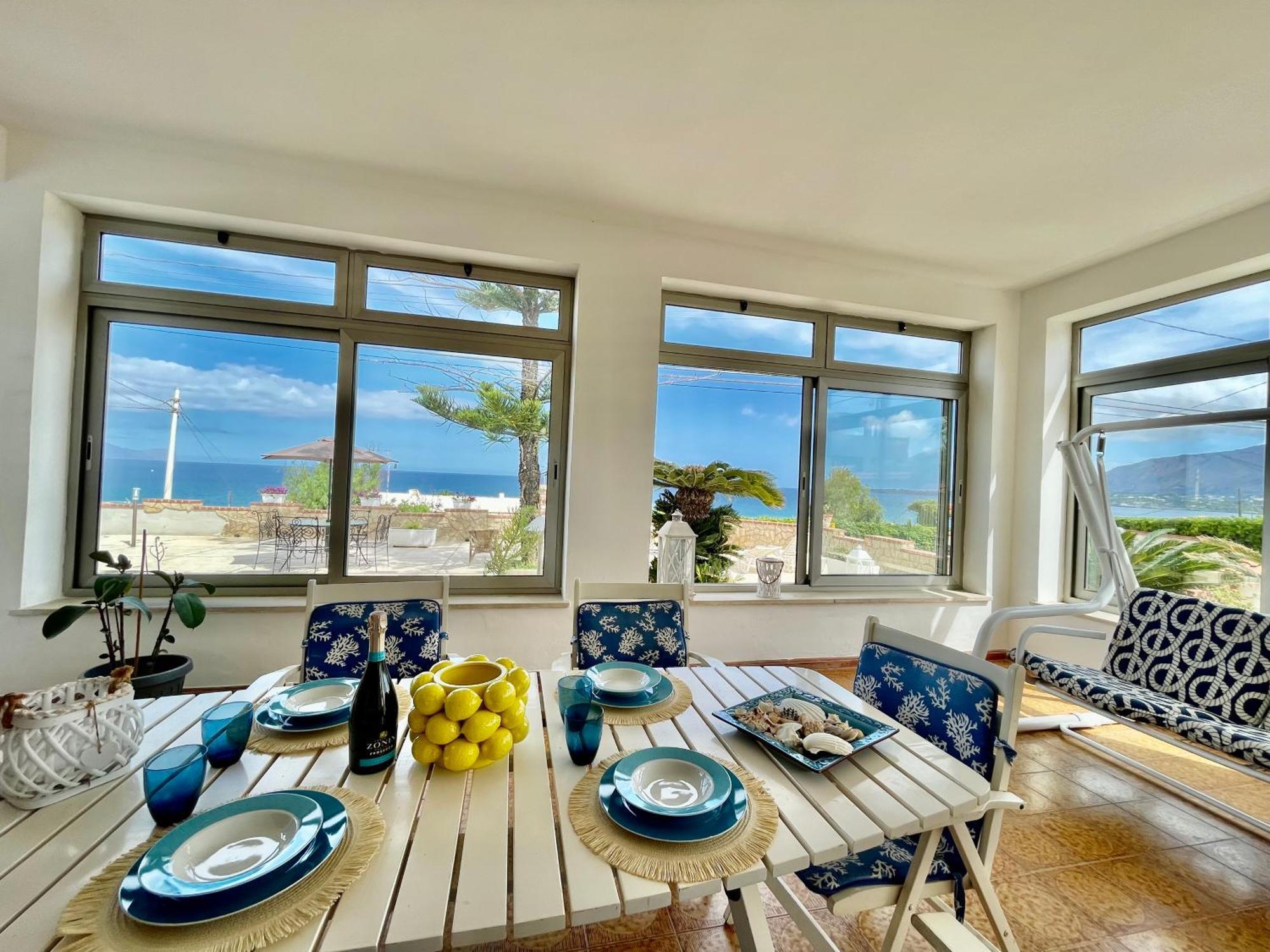 Villa Sul Mare Palazzolo ตรัปเปโต ภายนอก รูปภาพ
