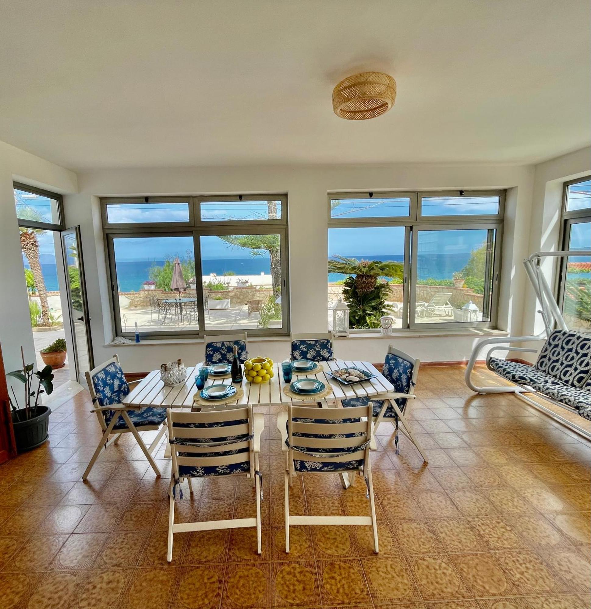 Villa Sul Mare Palazzolo ตรัปเปโต ภายนอก รูปภาพ