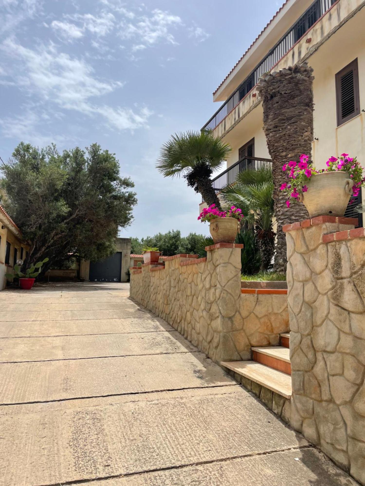 Villa Sul Mare Palazzolo ตรัปเปโต ภายนอก รูปภาพ